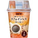 UCC カップコーヒー カフェインレス スティックインスタントコーヒー 無糖 2カップ入