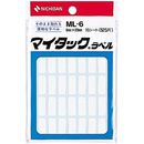 マイタックラベル　無地　8×20mm　525片入　ML-6