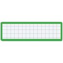 マグネット見出し　カード寸法　19×75mm　緑　10枚入　マク-402G