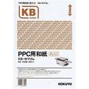 PPC用和紙(柄入り)　B5　ホワイト　100枚　KB-W115W