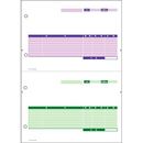 カット紙フォーム仕切書A4　2面付　250枚　PCF-1204