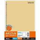 A4リフィルスクラップシート縦30穴30枚　ラ-A30